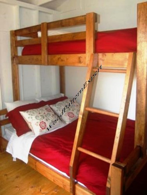 BUNK BED KING OVER QUEEN OVER FULL OVER TWIN Paper Plans SO EASY BEGINNERS LOOK LIKE EXPERTS Build Your Own Using This Step By Step DIY Patterns by WoodPatternExpert BUNK BED KING OVER QUEEN OVER FULL OVER TWIN Paper Plans SO EASY BEGINNERS LOOK LIKE EXPERTS Build Your Own Using This Step By Step DIY Patterns by WoodPatternExpert