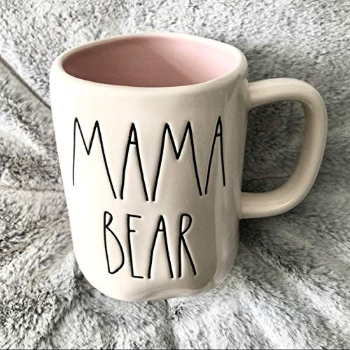 Rae Dunn MAMA BEAR Mug  2020 Limited edition  ceramic  very rare!