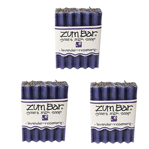 Indigo Wild Zum Bar Goats Milk Soap Bar Lavender Rosemary 3 oz 3 pack Indigo Wild Zum Bar Goats Milk Soap Bar Lavender Rosemary 3 oz 3 pack