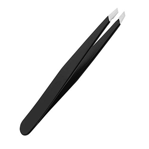 Tweezers?NIUTA Professional FlatTip Tweezers ?Best Precision Stainless Steel Eyebrow Tweezer and Hair Plucker for Facial Hair Eyelash Brow Shaping and All Hair Removal