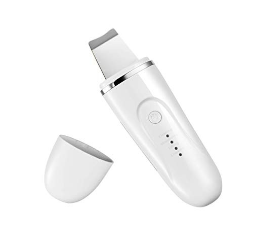 Facial Skin Scrubber Blackhead Remover Ultrasonic Pore Cleansing Acne Spatula USB Rechargeable Comedone Extractor Facial Exfoliation Lifting Tool Facial Skin Scrubber Blackhead Remover Ultrasonic Pore Cleansing Acne Spatula USB Rechargeable Comedone Extractor Facial Exfoliation Lifting Tool