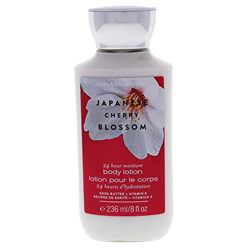 Bath  Body Works Signature Collection Body Lotion Japanese Cherry Blossom 8 Ounce
