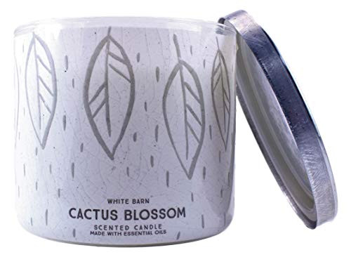 White Barn Bath and Body Works Cactus Blossom 3 Wick Scented Candle 145 Ounce