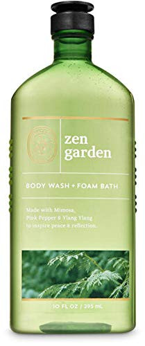 Bath and Body Works Body Care Aromatherapy  Body Wash  Foam Bath  10 fl oz  Many Scents! Zen Garden  Mimosa Pink Pepper Ylang Ylang