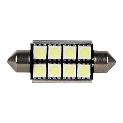 Pilot Automotive (ILT-578W-8-AM) White 8-LED Dome Bulb
