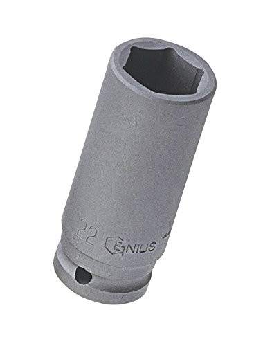 Genius Tools 12 Dr 26mm Deep Impact Socket CRMo  447826