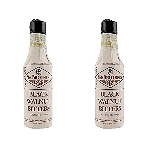 Fee Brothers Black Walnut Cocktail Bitters  5 oz  2 Pack