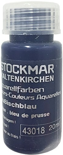 Stockmar watercolor paint: Prussian blue, 20 milliliter