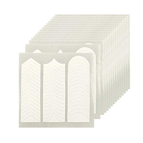 French Nail Stickers720pcs SelfAdhesive Nail Sticker Tips for Women Girls15 Sheet Nail Art Stencils French Tip Guides Nail Vinyl Art Manicure Decorations French Nail Stickers720pcs SelfAdhesive Nail Sticker Tips for Women Girls15 Sheet Nail Art Stencils French Tip Guides Nail Vinyl Art Manicure Decorations