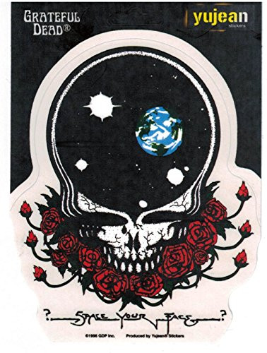 Net Sales Grateful Dead  Space Your Face  Window Sticker  Decal