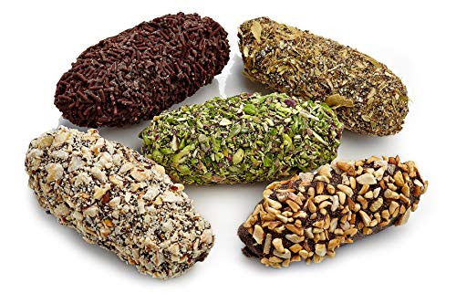 Dark Chocolate Covered Dates Medjool 500 Gram Gourmet Desserts 20 Pieces17 Oz Net15 lbs Gross Stuffed W Premium AlmondsHazelnutPistachioCardamoms Ground Natural Delights in Elegant Gift Box