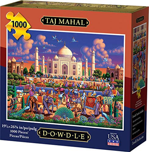 Dowdle Jigsaw Puzzle  Taj Mahal  1000 Piece