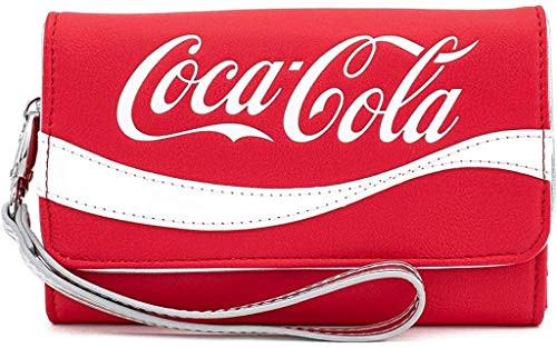 Loungefly COCA COLA LOGO WRISTLET WALLET