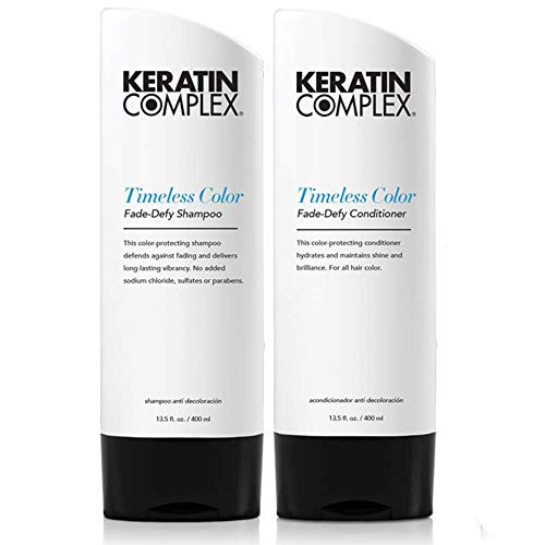 Keratin Complex Timeless Color FadeDefy Shampoo 135 oz and Conditioner 135 oz Duo