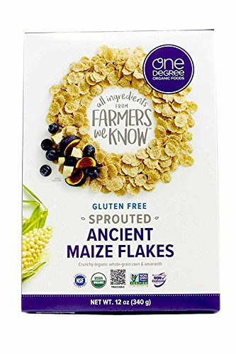 One Degree cereal Acient Maize Flake 12 Oz 6 Pack