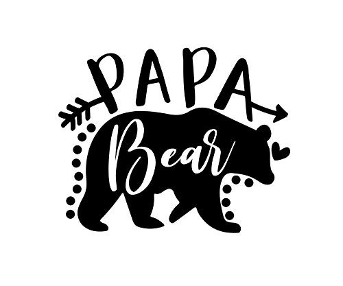 Makarios LLC Papa Bear Arrow MKR Decal Vinyl Sticker Cars Trucks Vans Walls LaptopBlack55 x 44 inMKR1266 Makarios LLC Papa Bear Arrow MKR Decal Vinyl Sticker Cars Trucks Vans Walls LaptopBlack55 x 44 inMKR1266