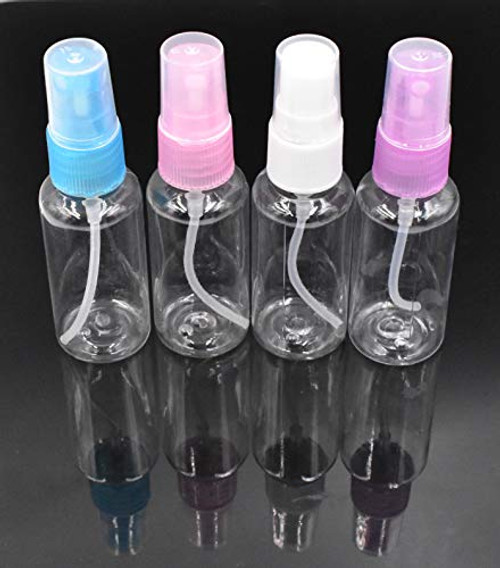 ArtBeauty 30ML Portable Refillable Plastic Fine Mist Perfume Make Up Clear Empty Spray Sprayer Bottle Cosmetic Atomizers PET Spray Bottles Pump4pcs ArtBeauty 30ML Portable Refillable Plastic Fine Mist Perfume Make Up Clear Empty Spray Sprayer Bottle Cosmetic Atomizers PET Spray Bottles Pump4pcs