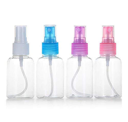 ArtBeauty 25ML Portable Refillable Plastic Fine Mist Perfume Make Up Clear Empty Spray Sprayer Bottle Cosmetic Atomizers PET Spray Bottles Pump4pcs ArtBeauty 25ML Portable Refillable Plastic Fine Mist Perfume Make Up Clear Empty Spray Sprayer Bottle Cosmetic Atomizers PET Spray Bottles Pump4pcs