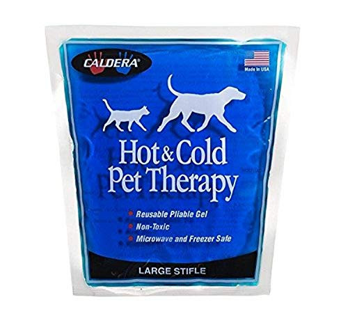 Caldera Pet Therapy Stifle Gel Pack Large Blue