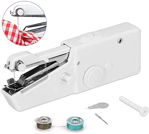 Handheld Sewing Machine  Mini Cordless Portable Electric Sewing MachineCordless Small Handy Stitch Handheld Sewing Machine for Fabric Clothing Kids Cloth Pet Clothes Handheld Sewing Machine  Mini Cordless Portable Electric Sewing MachineCordless Small Handy Stitch Handheld Sewing Machine for Fabric Clothing Kids Cloth Pet Clothes