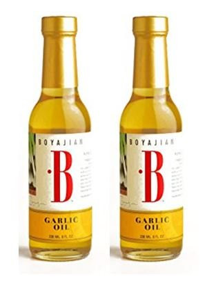 Boyajian Garlic Infused Oil 8 Oz Pack of 2