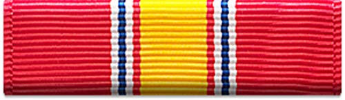 Slideon Ribbon with Mounting bar NATIONAL DEFENSE SERVICE MEDAL Slideon Ribbon with Mounting bar NATIONAL DEFENSE SERVICE MEDAL