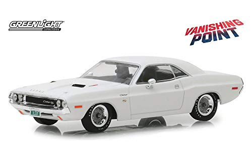1970 Dodge Challenger RT Vanishing Point  Greenlight 86545  143 Scale Diecast Model Toy Car