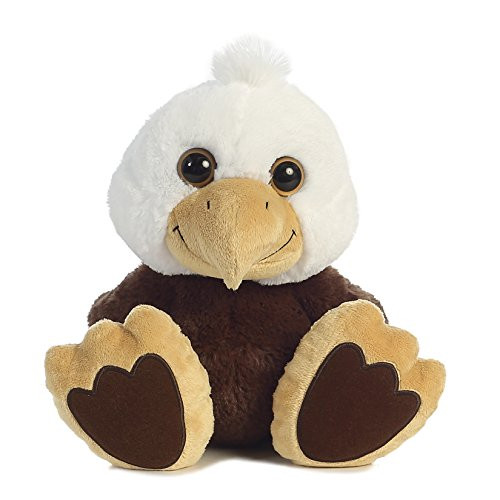 Aurora World Taddle Toes Stripes Bald Eagle Plush