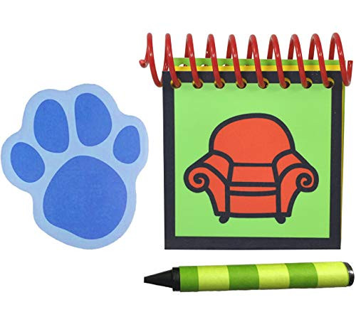 Handcrafted Handy Dandy Inspired Steve Notebook with Large PAW Print Clues