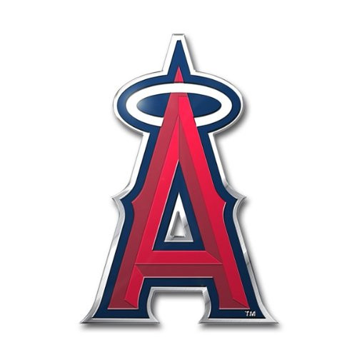 MLB California Angels Die Cut Color Automobile Emblem