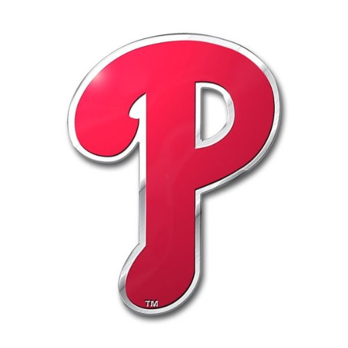 MLB Philadelphia Phillies Die Cut Color Automobile Emblem MLB Philadelphia Phillies Die Cut Color Automobile Emblem