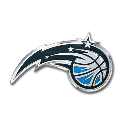 NBA Orlando Magic Die Cut Color Automobile Emblem 325 x 325 Black