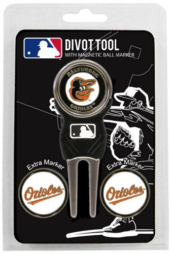 MLB Houston Astros Divot Tool Pack With 3 Golf Ball Markers