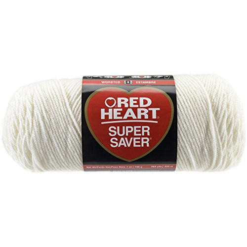 Red Heart Yarn Red Heart Super Saver Yarn 316 Soft White