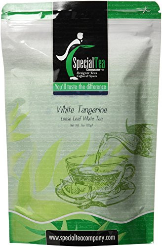 Special Tea White Tangerine Tea Loose Leaf White Tea 3 Ounce