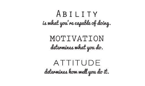Inspirational Attitude Vinyl Wall Decal Quotes Wall Stickers Inspirational Decals Home Decor Decals