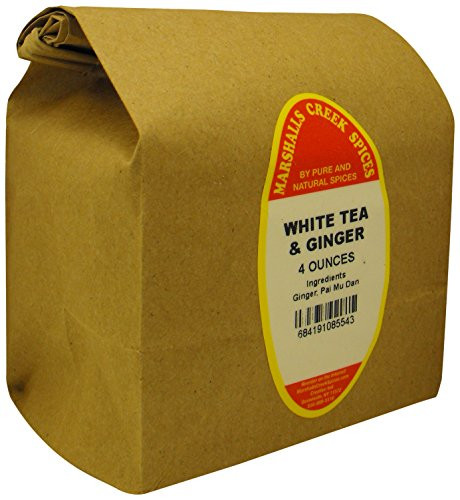 Marshalls Creek Spices Loose Leaf Tea White and Ginger 4 Ounce