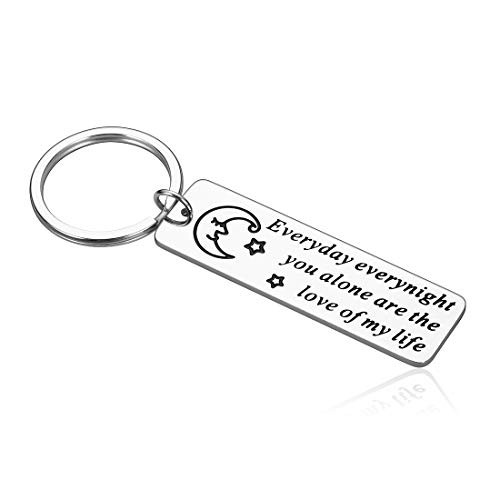 Anniversary Gift for Husband Wife Birthday Keychain Wedding Valentines Day Gifts for Girlfriend Boyfriend Couple Him Her