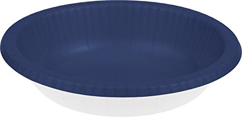 Creative Converting PAPER BOWLS 20 OZ Navy