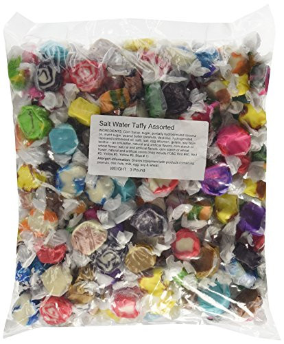 Salt Water Taffy Assorted Flavors 3lb