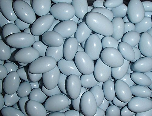 Sconza Jordan Almonds Pastel Blue 1 Pound  16 OZ