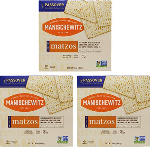 Manischewitz Kosher For Passover Matzo 3 LBS 3 Boxes