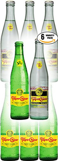 Topo Chico 12oz Glass Bottle Mineral WaterTwist of Lime