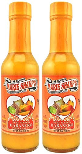PURE MANGO  HABANERO PEPPER SAUCE 5 OZ 2PK