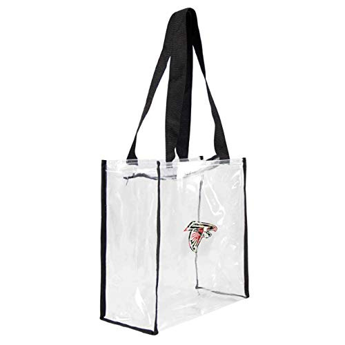 Littlearth NFL Atlanta Falcons Clear Square Stadium Tote