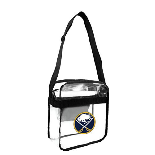 NHL Buffalo Sabres Clear Carryall Crossbody Purse