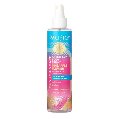 Pacifica Beauty Sun Skincare After Sun Body Spray Pineapple Flower 6 Fluid Ounce Pacifica Beauty Sun Skincare After Sun Body Spray Pineapple Flower 6 Fluid Ounce