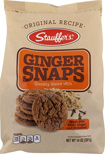 Stauffers Original Recipe Ginger Snaps 14 oz Bag 3 Bags