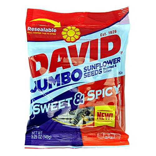 Product Of David Sunflower Seeds Jumbo Sweet Spicy Count 12 525 oz Sunflower Seeds Grab Varieties Flavors Product Of David Sunflower Seeds Jumbo Sweet Spicy Count 12 525 oz Sunflower Seeds Grab Varieties Flavors