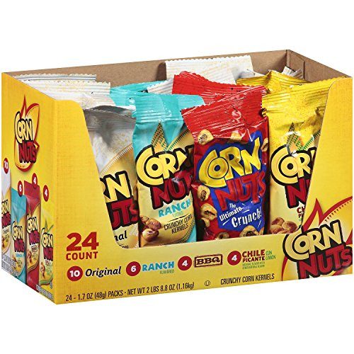 Corn Nuts Crunchy Corn Kernels Variety Pack  17 oz  24 pk